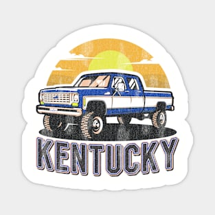 Truckin' in Kentucky Magnet