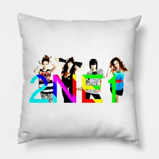 2ne1 Rainbow Pillow