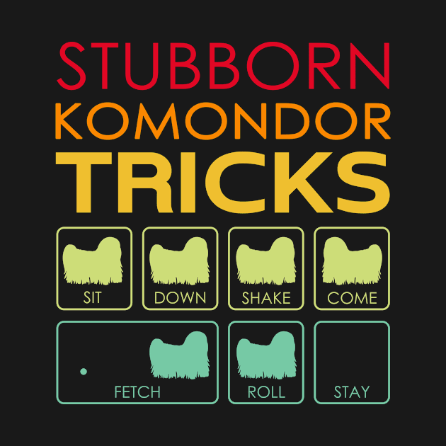 Stubborn Komondor Tricks by dejaressie