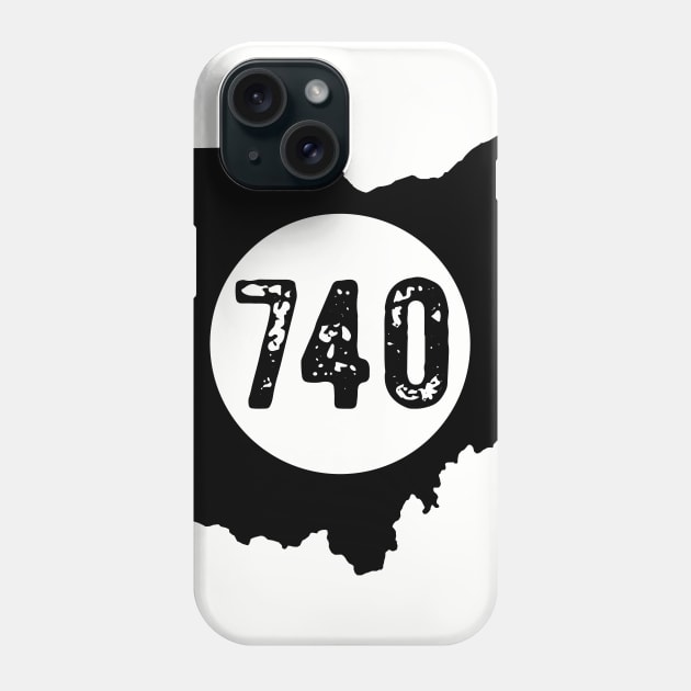 740 area code Ohio Columbus Phone Case by OHYes