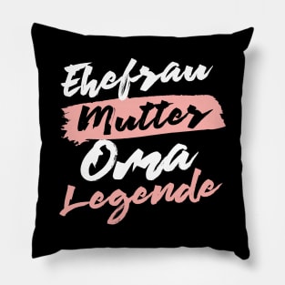 Nur die besten Mütter werden zur Oma befördert Pillow