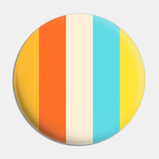 Summer Stripes Pin