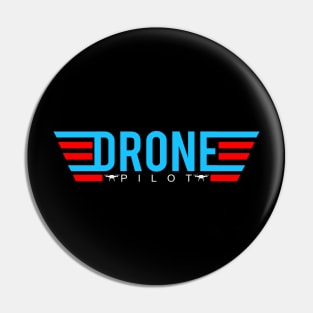 Drone Pilot USA American Flag Pin