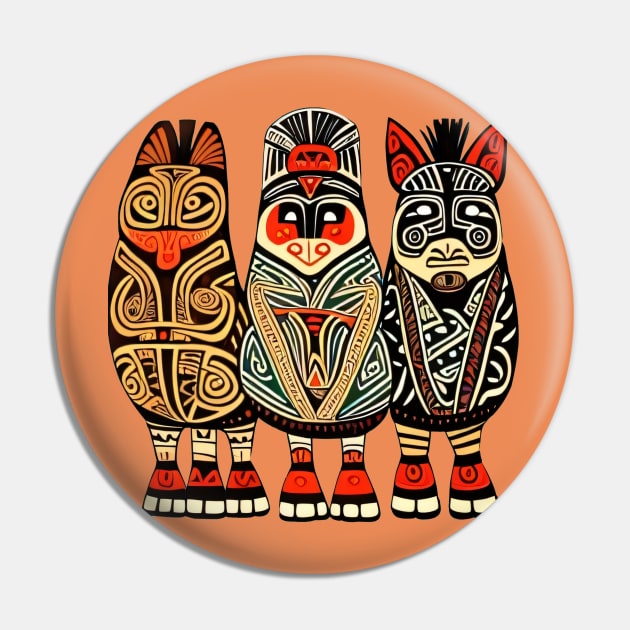 Three medicine man Pin by Tiberiuss