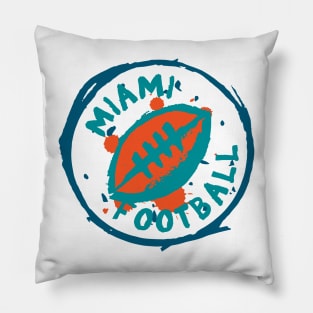 Miami  Football 02 Pillow