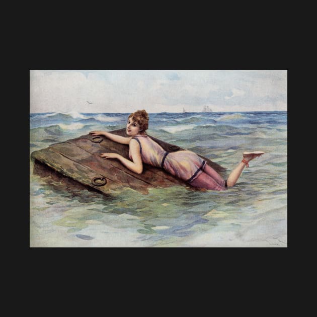 Au But by L Rossi risque capsized girl by artfromthepast