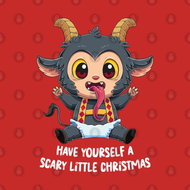Cheeky Krampus Holiday Greetings by GoshWow 