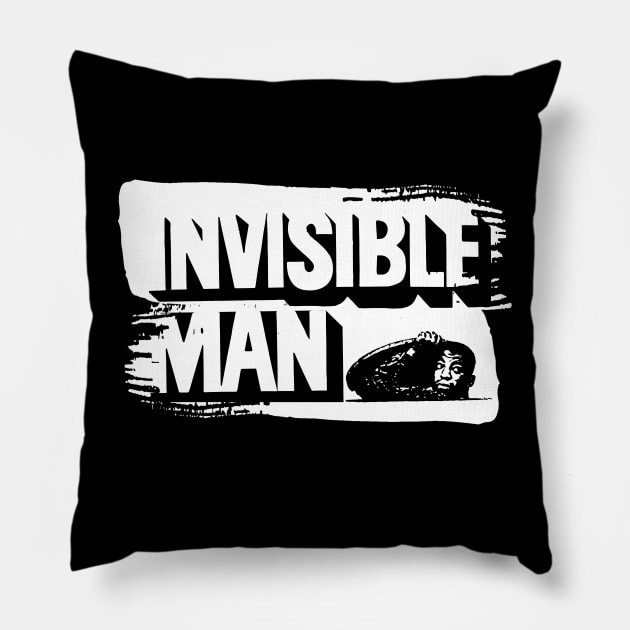 Invisible Man Ralph Ellison Pillow by bernatc