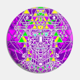 DMT God Head Pin