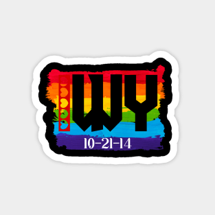 Wyoming Gay Marriage Magnet