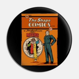 the Shape Comics Pin