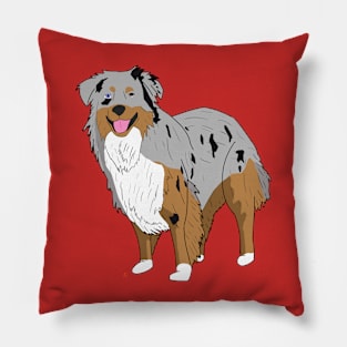 Australian Shepherd Pillow