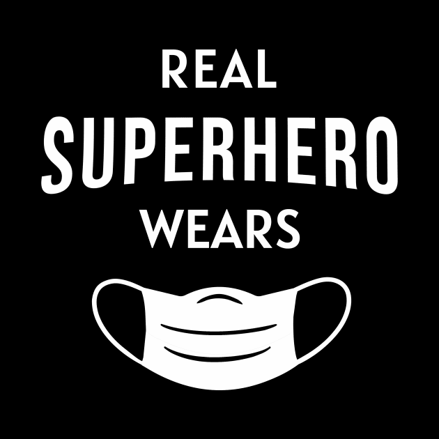 Real Superhero Wears Mask by Yasna