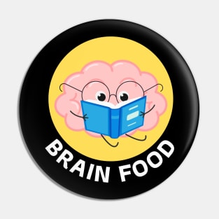 Brain Food | Brain Pun Pin