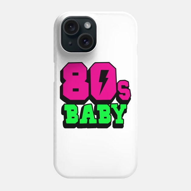 80s Baby Phone Case by TroubleMuffin