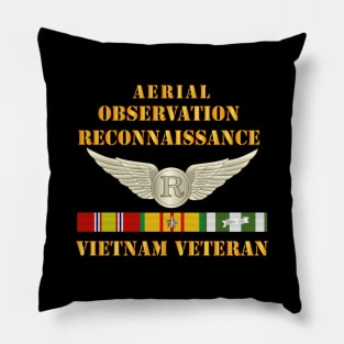 Aerial Observation Recon Specialist - Vietnam Vet w VN SVC Pillow