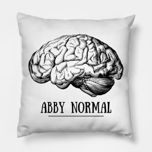 Abby Normal: Young Frankenstein Pillow