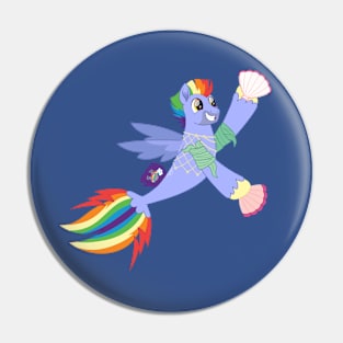 Bow Hothoof seapony Pin