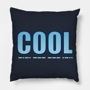 Cool Morse Code Pillow