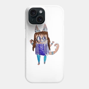 Alex as Bluey Phone Case