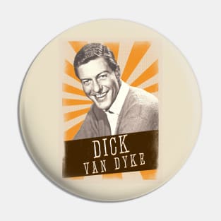 Vintage Asthetic Dick Van Dyke 80s Pin