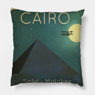 Cairo Safety Matches Pillow