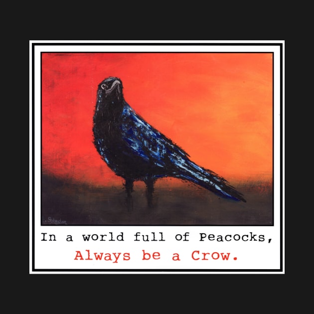 Peacock - Let it Be by Wild Crow Studio