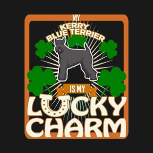 My Kerryblue Terrier Is My Lucky Charm - Gifts For Kerryblue Terrier owners T-Shirt