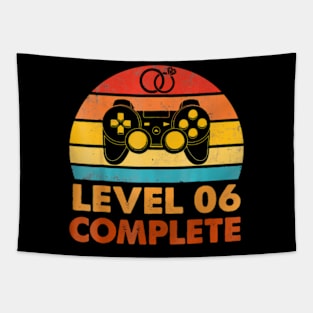 Level 6 Complete  Celebrate 6th Wedding Tapestry