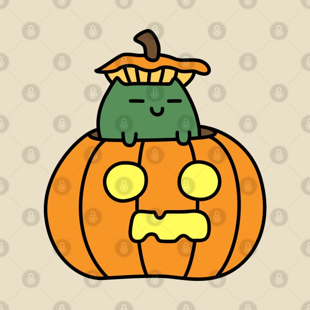 Pumpkin Zombie Cat by Robot Dance Battle