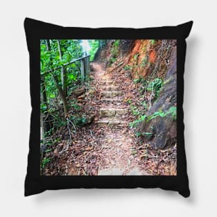 Rocky Stairway of Light Pillow