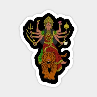 Hindu God - Durga Magnet