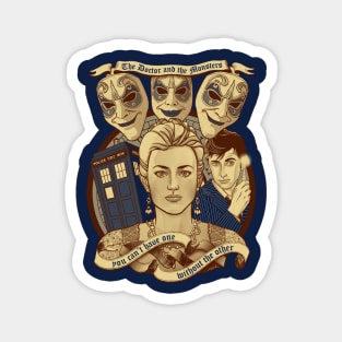 The Doctor and the monsters Magnet