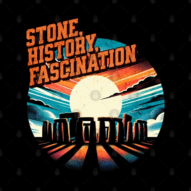 Stone History Fascination Stonehenge Design by Miami Neon Designs