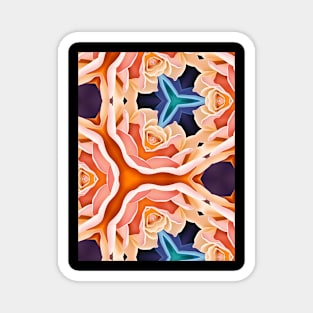 Roses patterns Magnet