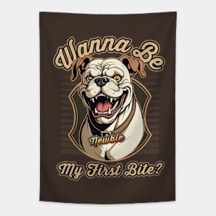 “Wanna be my first bite” Tapestry