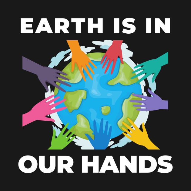 Earth in Our Hands Greta Climate Change Shirt SOS Help Climate Strike Shirt Nature Future Natural Environment Cute Funny Gift Idea by EpsilonEridani