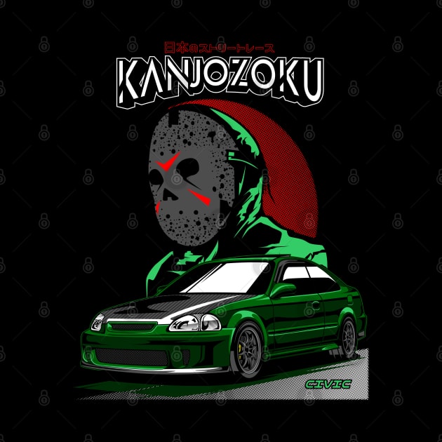 Civic Kanjozoku by aredie19