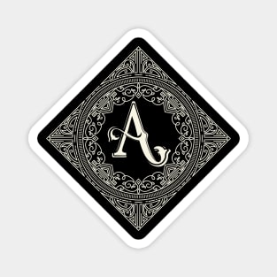 Monogram Letter А Magnet