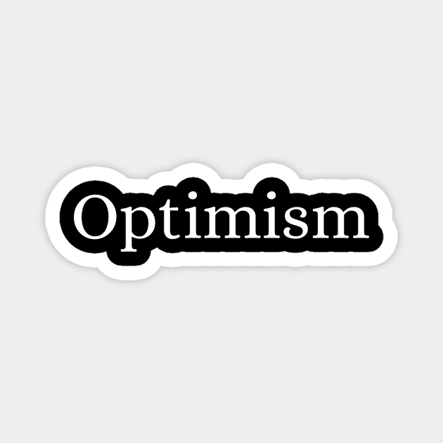 Optimism Magnet by Des