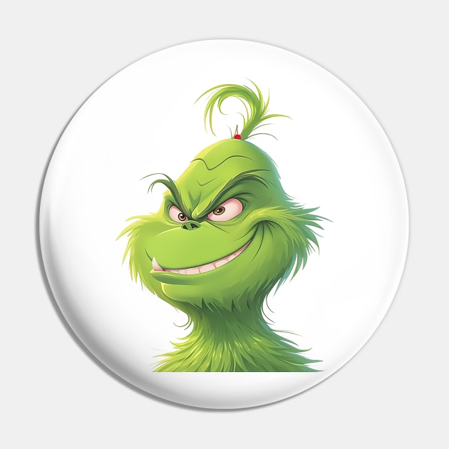 grinch Pin by piratesnow