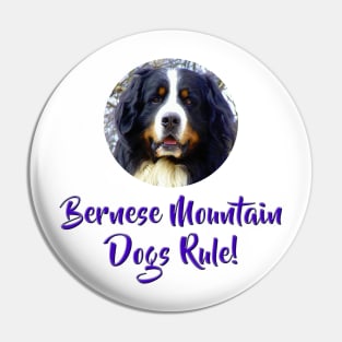 Bernese Mountain Dogs Rule! Pin