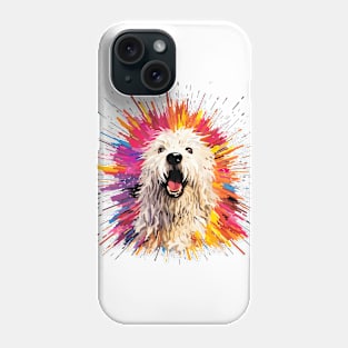 Komondor Dog Pet World Animal Lover Furry Friend Abstract Phone Case