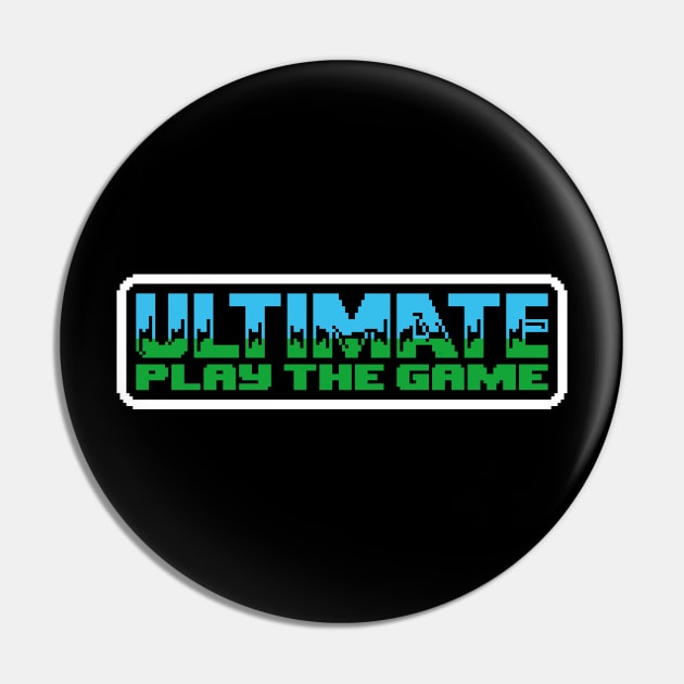 ZX Spectrum – Ultimate Play The Game Pin by GraphicGibbon