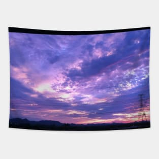 Glowing embers Tapestry