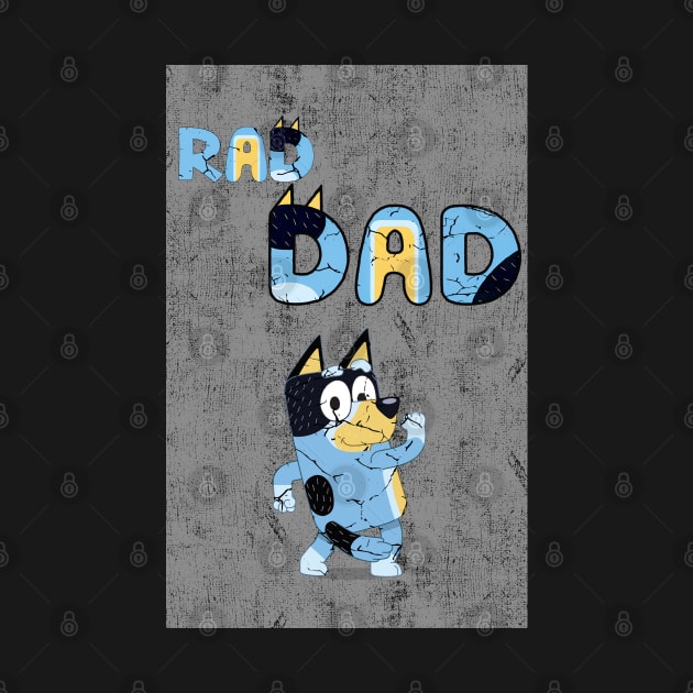 bluey dad by hanina