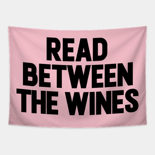 Read Between The Wines Tapestry by NomiCrafts