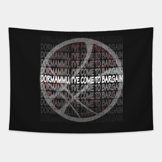 Dormammu Bargain Loop Tapestry by Ta'veren Tavern