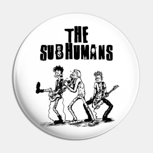 One show of The Subhumans Pin