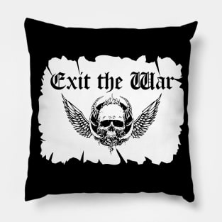 Exit The War T-Shirt Pillow